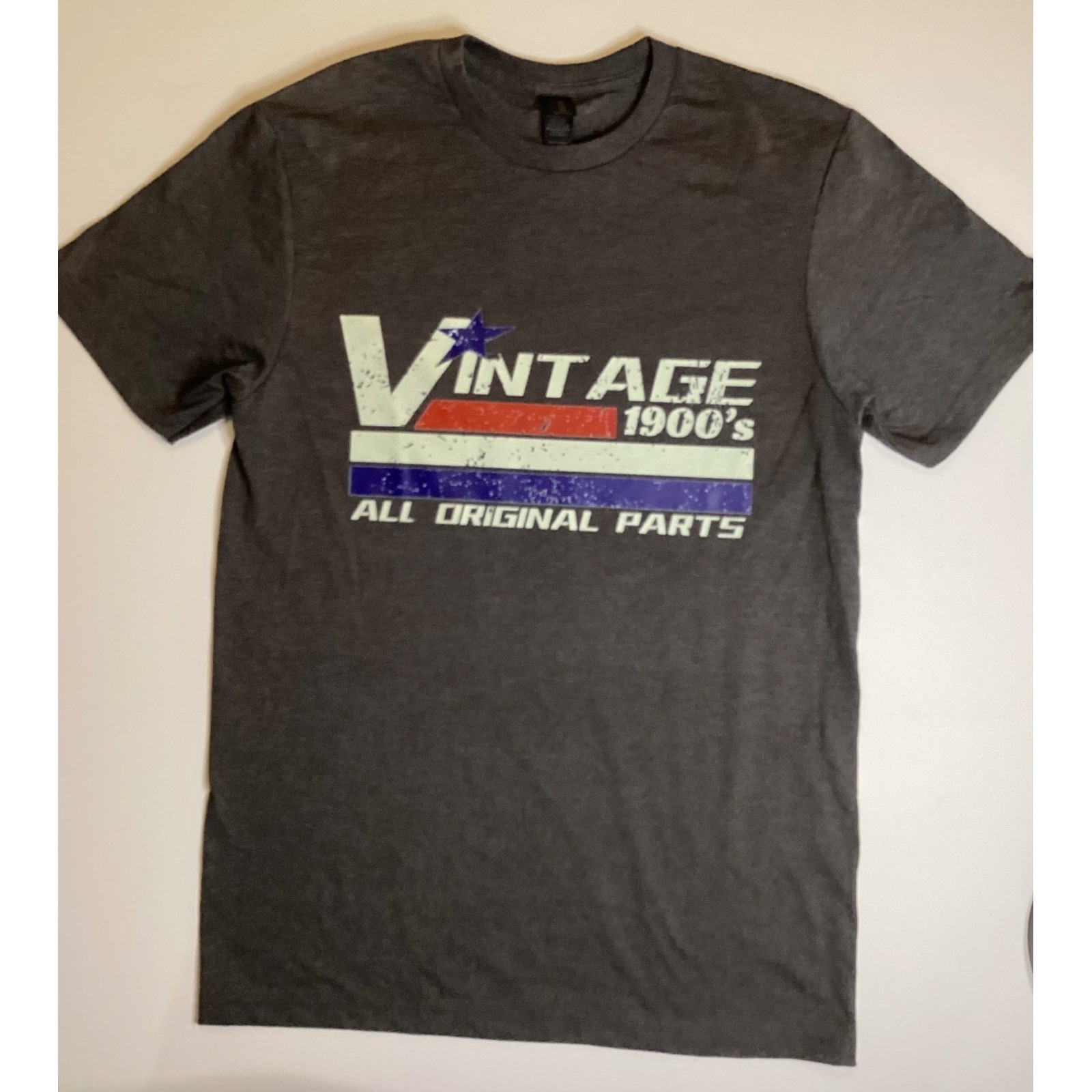 Vintage 1900s All Original Parts TShirt Size 3xl New